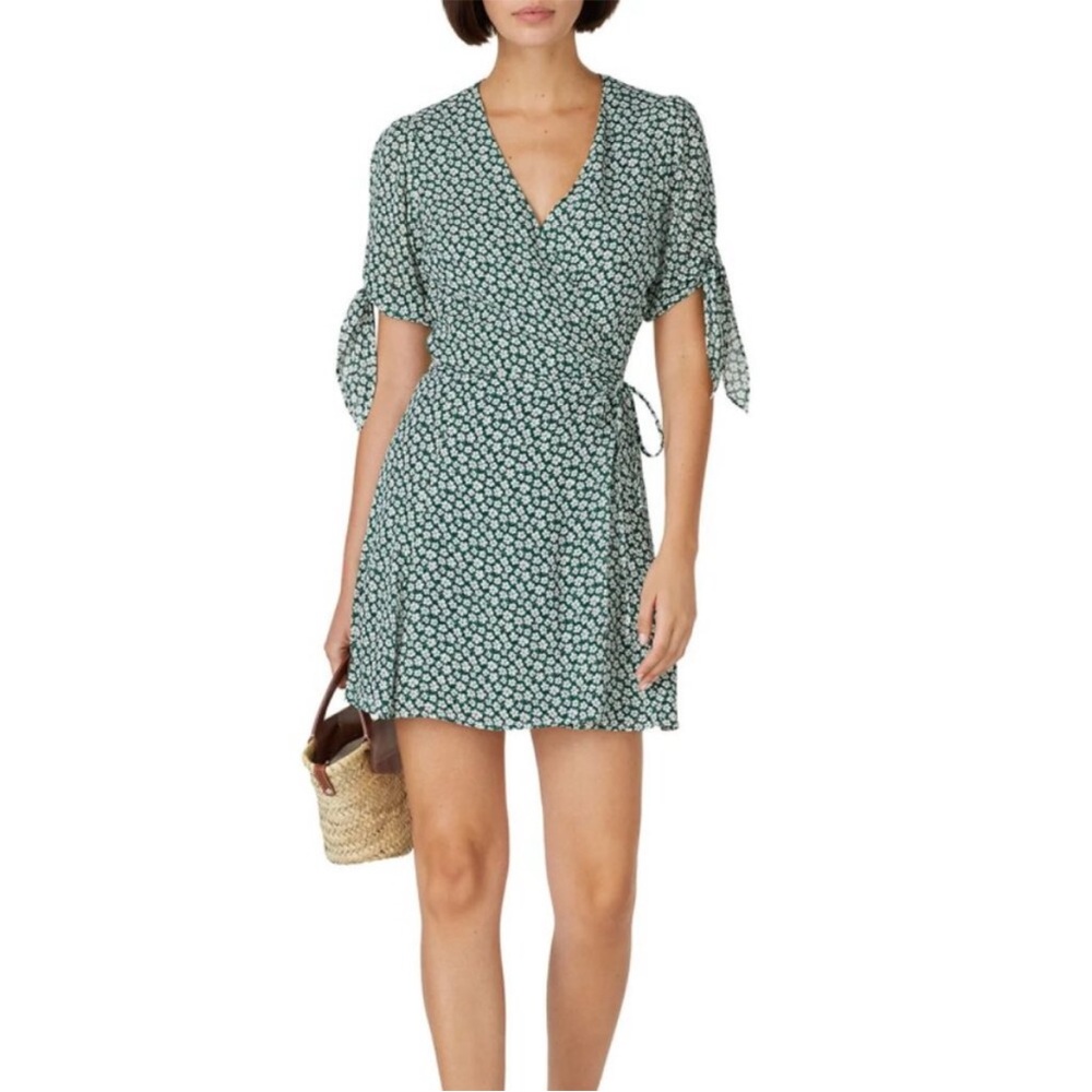 Reformation Sammy Wrap Dress